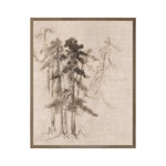 IN STORE - "The Pines III" Framed Art Print ARTWORK - in store Celadon Art