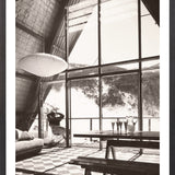 "Ski Cabin C.1966" Framed Art Print ARTWORK - framed print Celadon Art Small