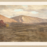 "Hudson River School - Mount Katahdin 1870" Framed Art Print