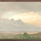 "Hudson River School - Clouds Over the Hills 1865" Framed Art Print