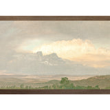 "Hudson River School - Clouds Over the Hills 1865" Framed Art Print