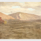 "Hudson River School - Mount Katahdin 1870" Framed Art Print