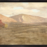 "Hudson River School - Mount Katahdin 1870" Framed Art Print
