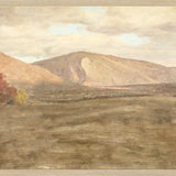 "Hudson River School - Mount Katahdin 1870" Framed Art Print