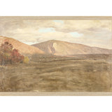 "Hudson River School - Mount Katahdin 1870" Framed Art Print