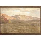 "Hudson River School - Mount Katahdin 1870" Framed Art Print