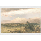 "Hudson River School - Catskills at Sunset 1870" Framed Art Print
