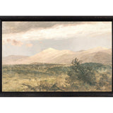 "Hudson River School - Catskills at Sunset 1870" Framed Art Print