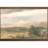 "Hudson River School - Catskills at Sunset 1870" Framed Art Print