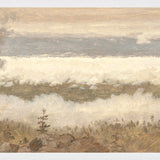 "Hudson River School - Clouds from the Catskills 1870" Framed Art Print