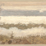 "Hudson River School - Clouds from the Catskills 1870" Framed Art Print