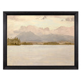 "Hudson River School - Lake Katahdin 1870" Framed Art Print