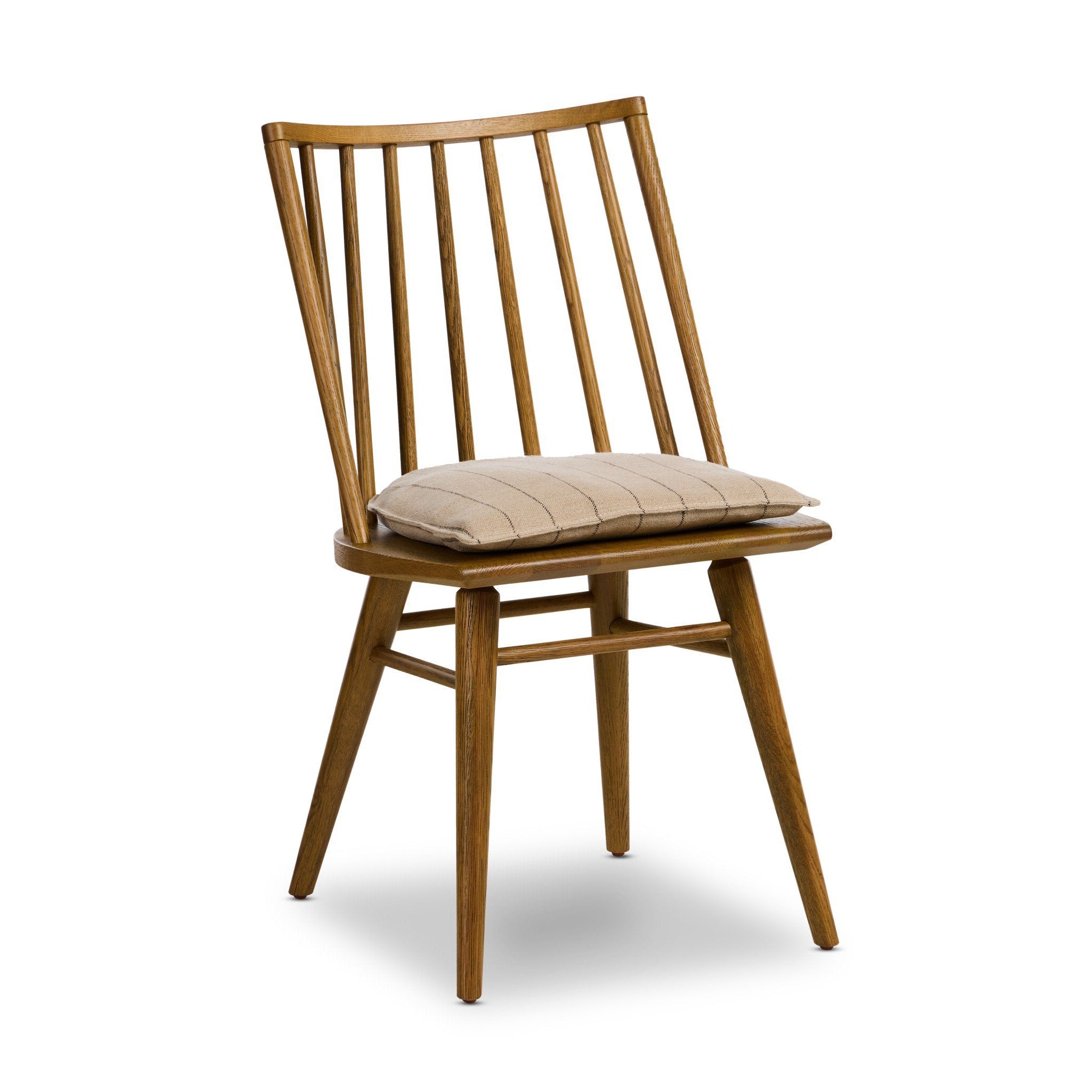 Lewis Windsor Chair with Cushion, Sand