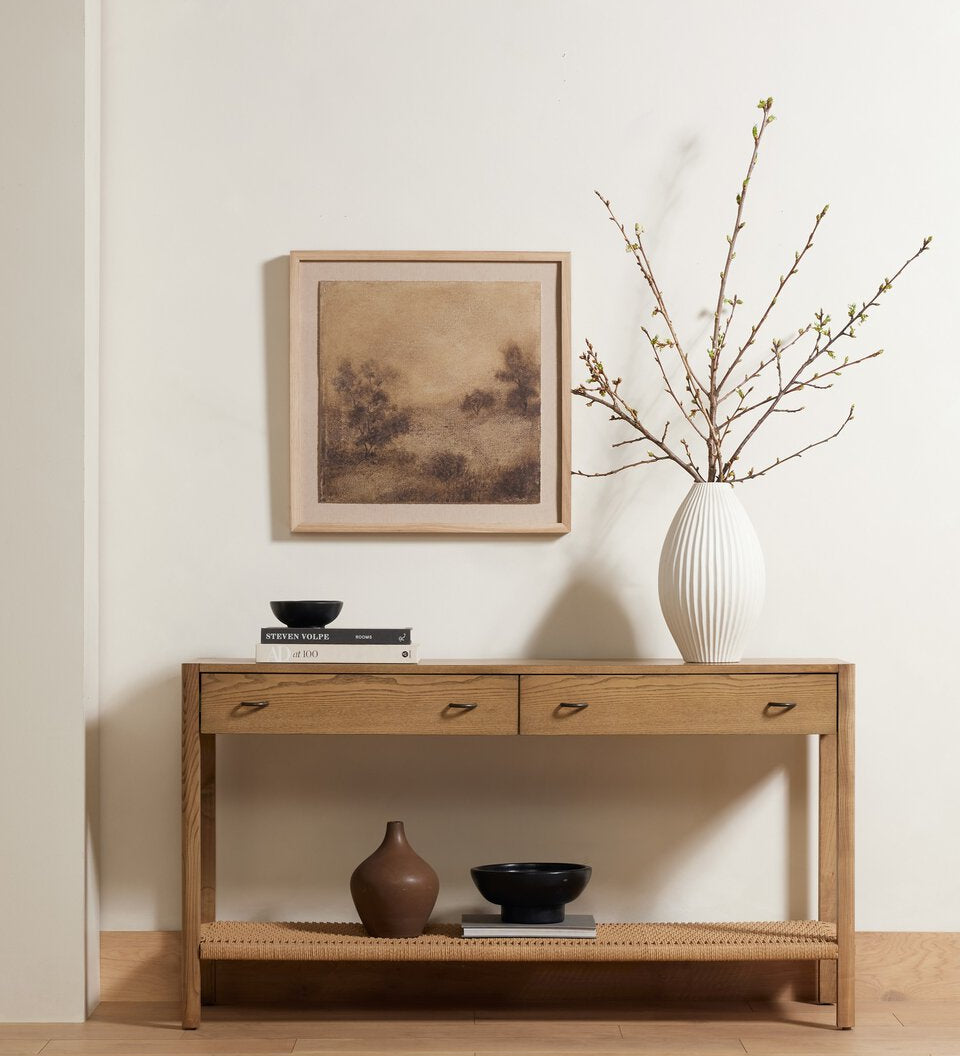 Zuma Console Table - Dune Ash 21 - FURNITURE - console table Four Hands