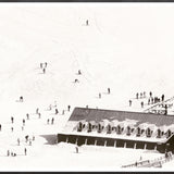 "Ski Lodge C.1966" Framed Art Print ARTWORK - framed print Celadon Art Large