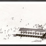 "Ski Lodge C.1966" Framed Art Print ARTWORK - framed print Celadon Art Small