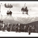"Ski Lift C.1966" Framed Art Print ARTWORK - framed print Celadon Art Small