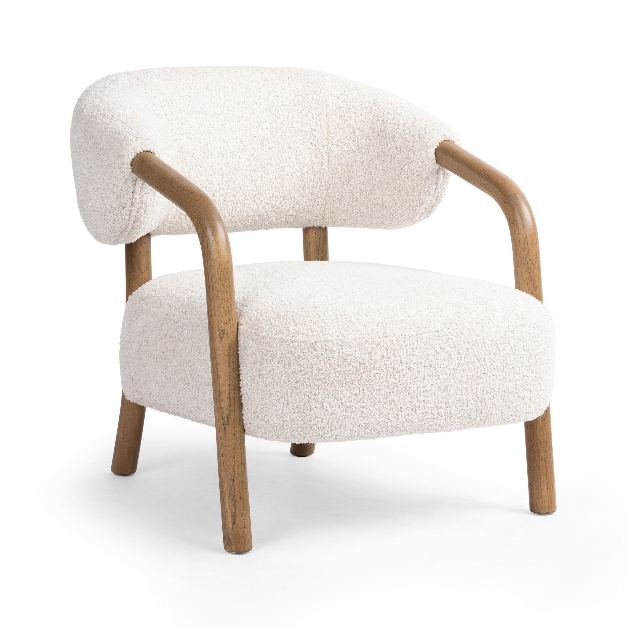 Brodie Chair FURNITURE - chairs Four Hands Sheldon Ivory