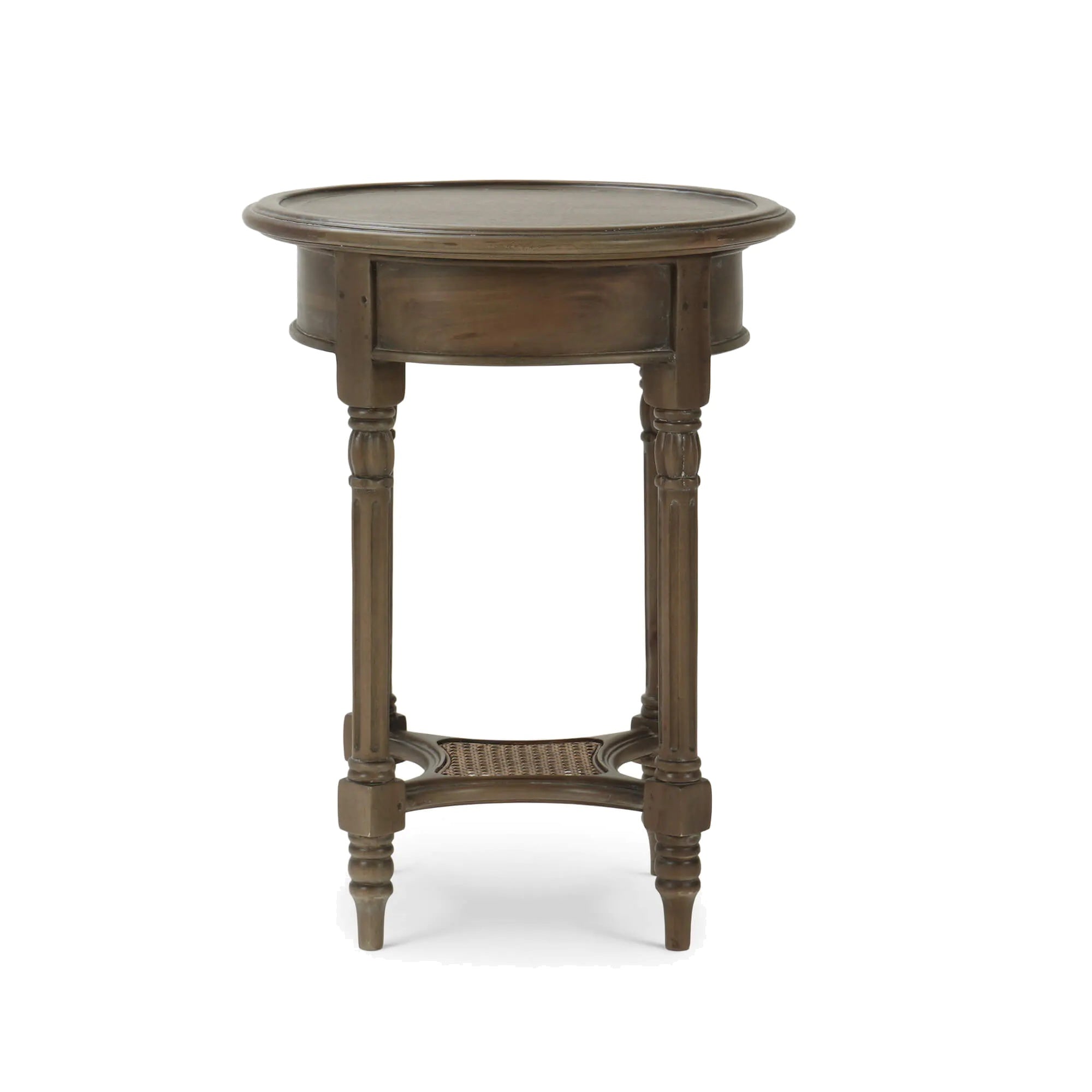 Monterey Side Table, Straw Wash