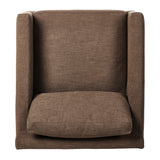 Hampton Slipcover Swivel Chair FURNITURE - lounge chair Four Hands