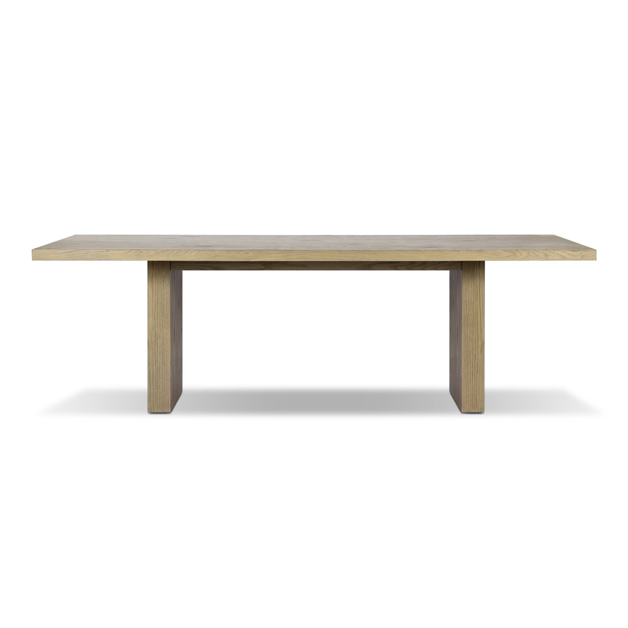 Torrington Dining Table FURNITURE - dining table Four Hands Sandy Oak Resawn