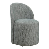 Rollan Swivel Dining Chair 10 - a - FURNITURE - dining chair Uttermost Teal