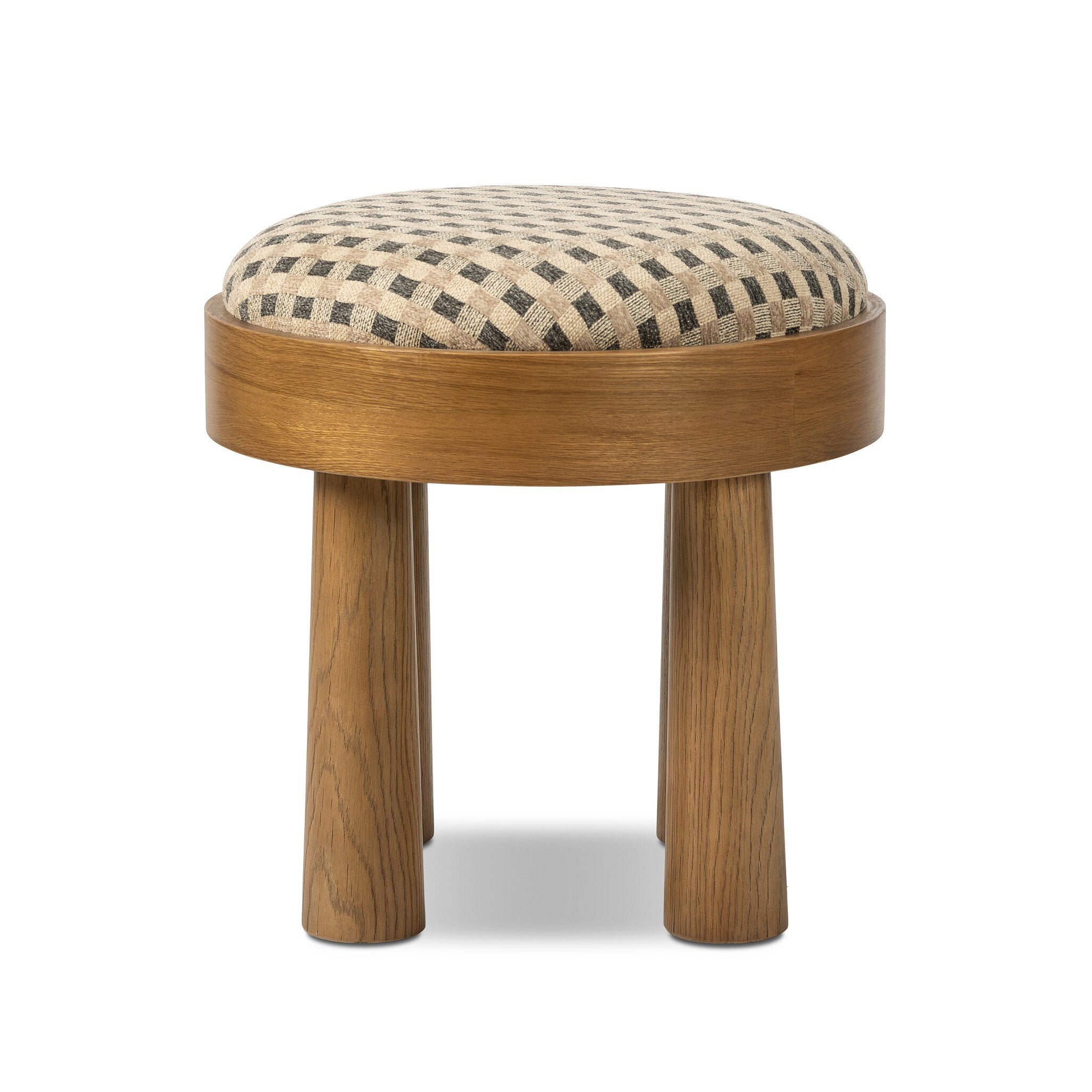 Louise Accent Stool Four Hands Firefinch Fawn