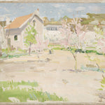 "Spring Village" Framed Art Print ARTWORK - framed print Celadon Art Canvas On Board
