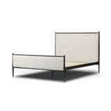 Xander Bed FURNITURE - bed Four Hands Savoy Parchment Queen