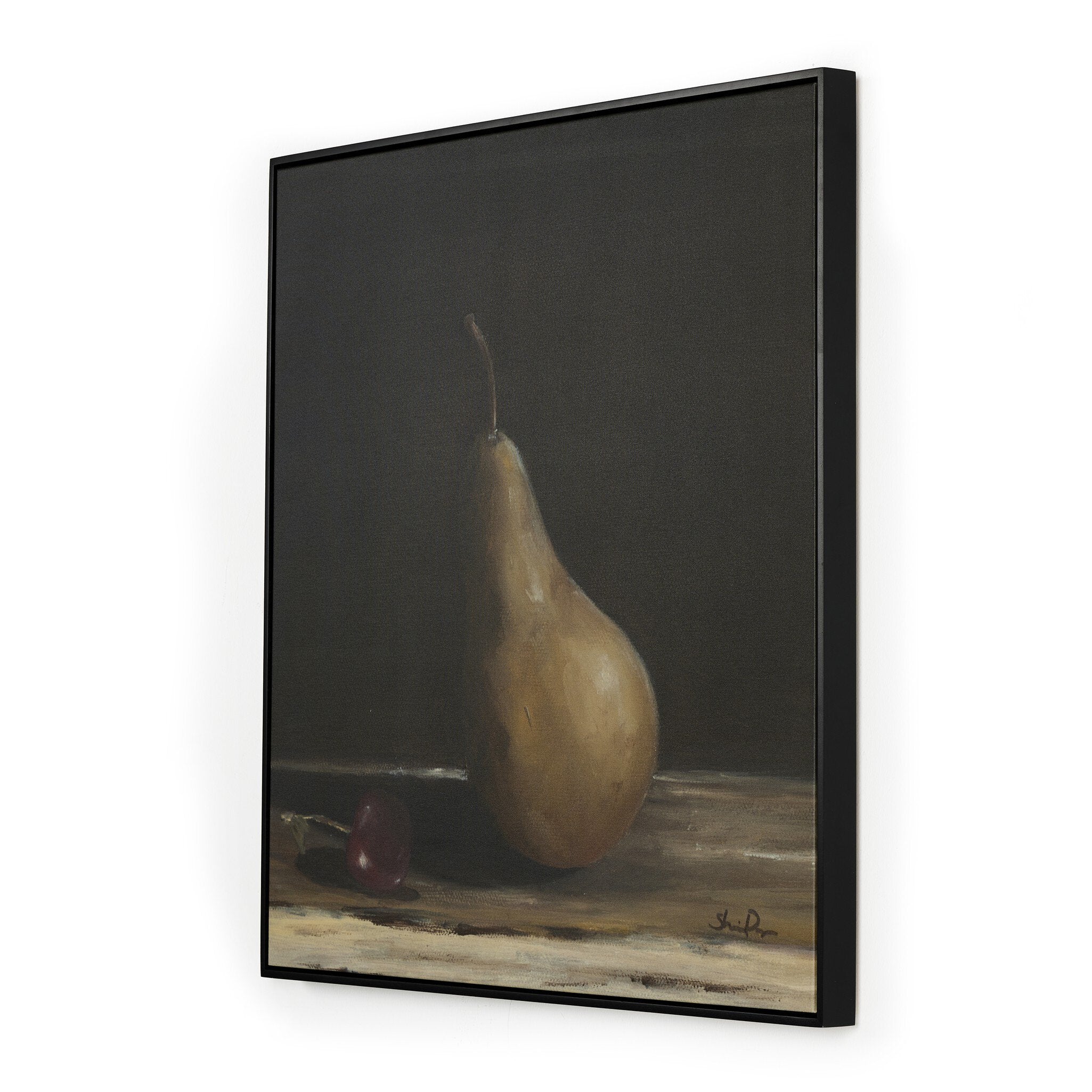 "Pear I" by Shaina Page ARTWORK - framed print Four Hands