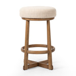 Staria Swivel Stool FURNITURE - bar/counter stool Four Hands Saxon Sand
