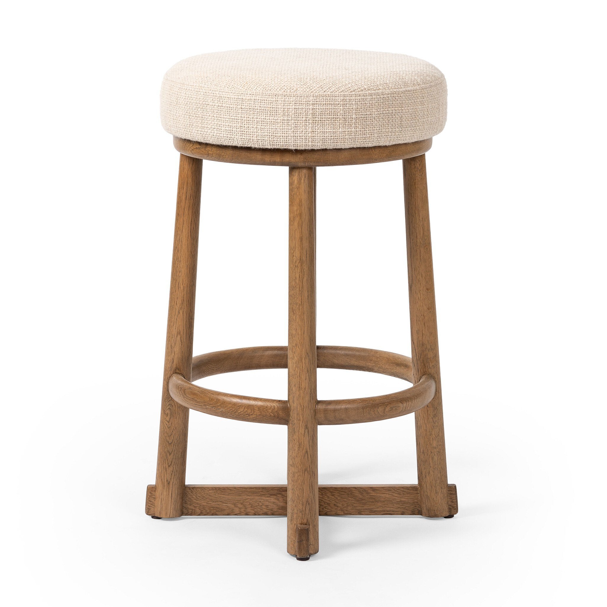 Staria Swivel Stool FURNITURE - bar/counter stool Four Hands