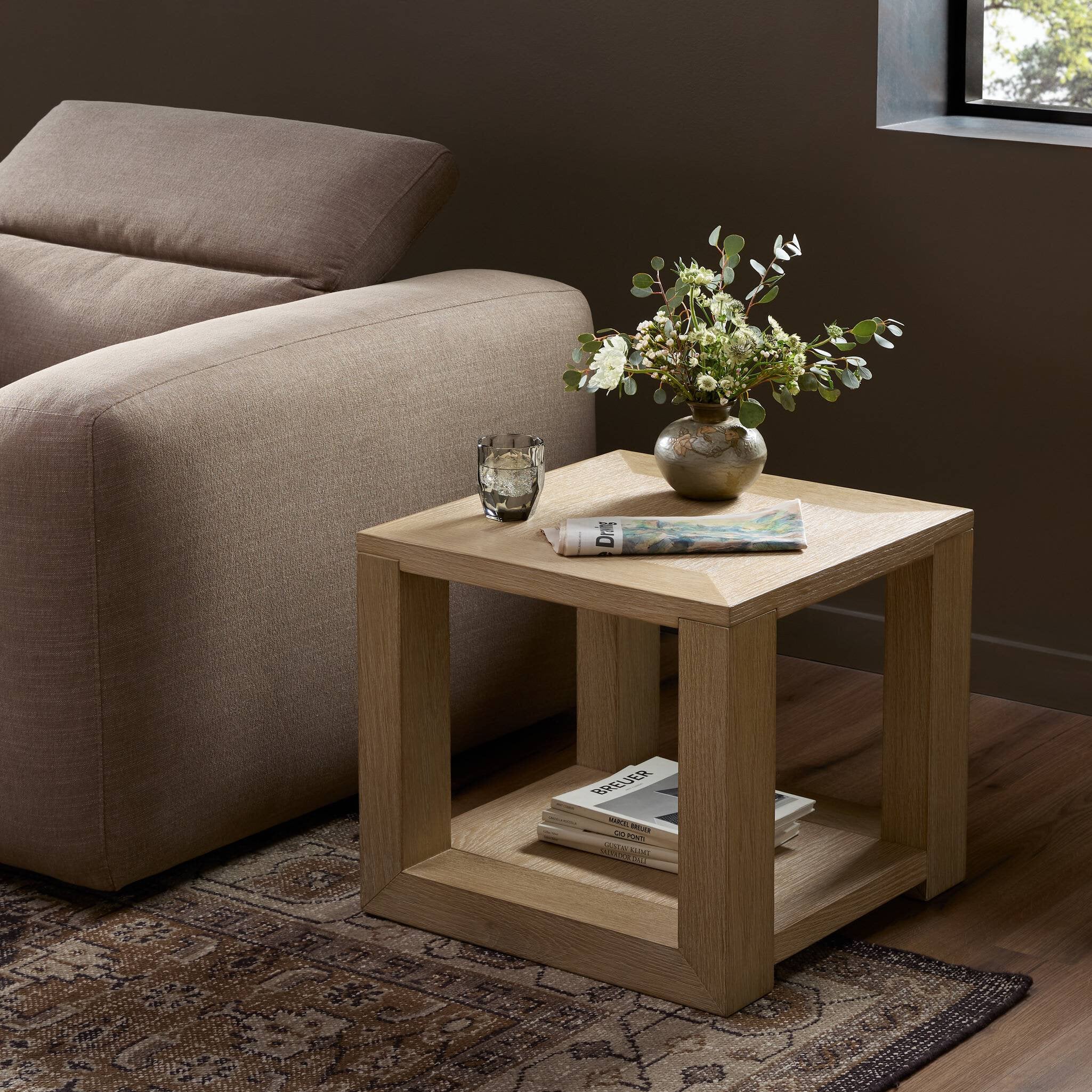 Thomas End Table FURNITURE - end table Four Hands