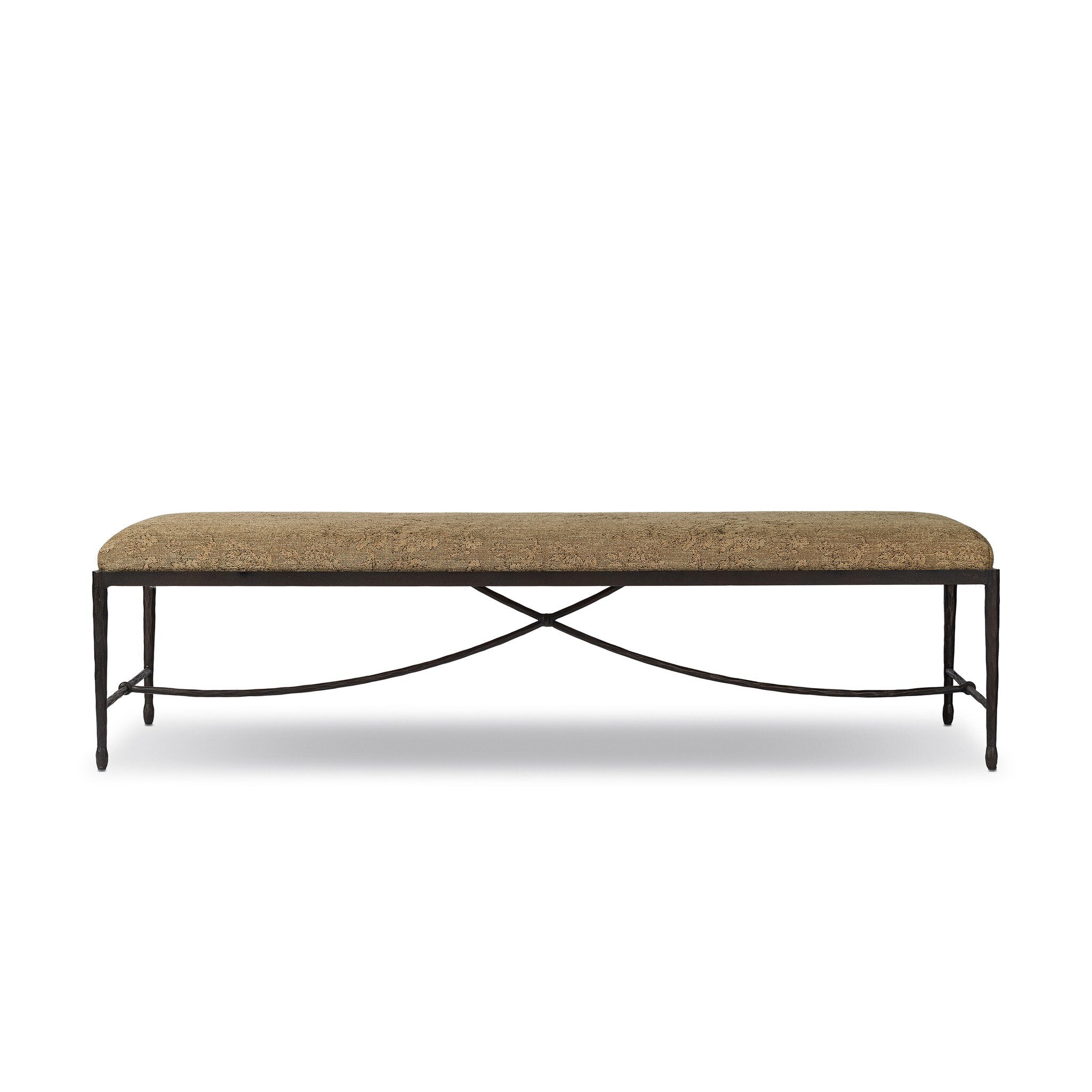 Jade Accent Bench FURNITURE - bench Four Hands