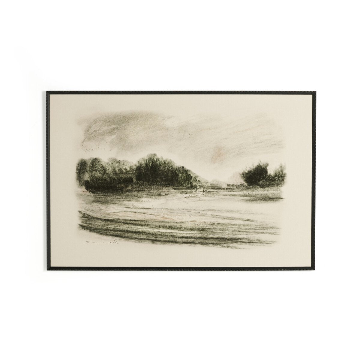 FLOOR MODEL - "Meadow" Framed Canvas ARTWORK - in store Four Hands