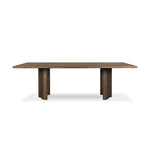 Pershing Dining Table FURNITURE - dining table Four Hands Weathered Acacia Veneer