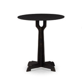 Malloy Outdoor End Table FURNITURE - end table Four Hands Distressed Bronze