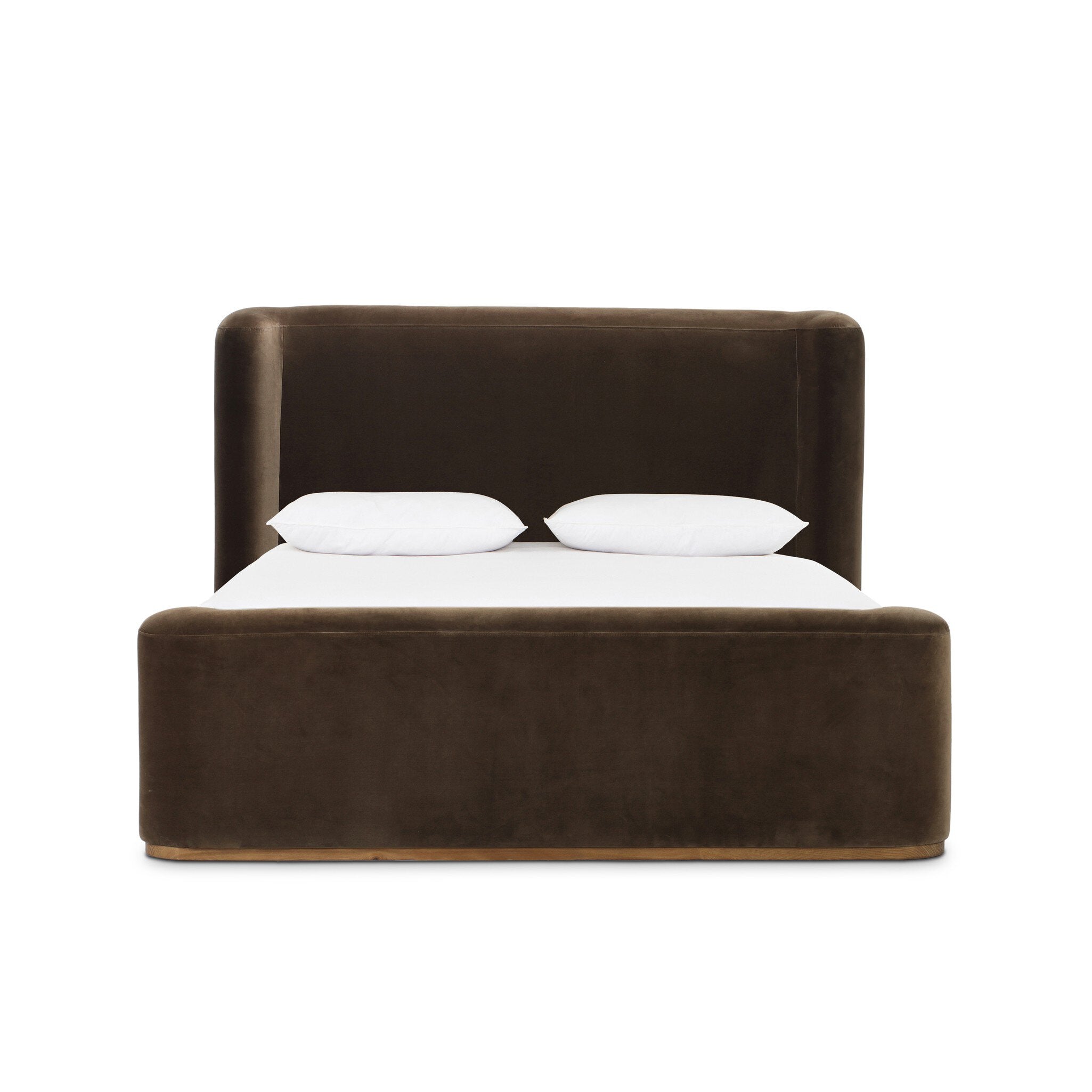 Fane Bed FURNITURE - beds Four Hands Surrey Mink Queen