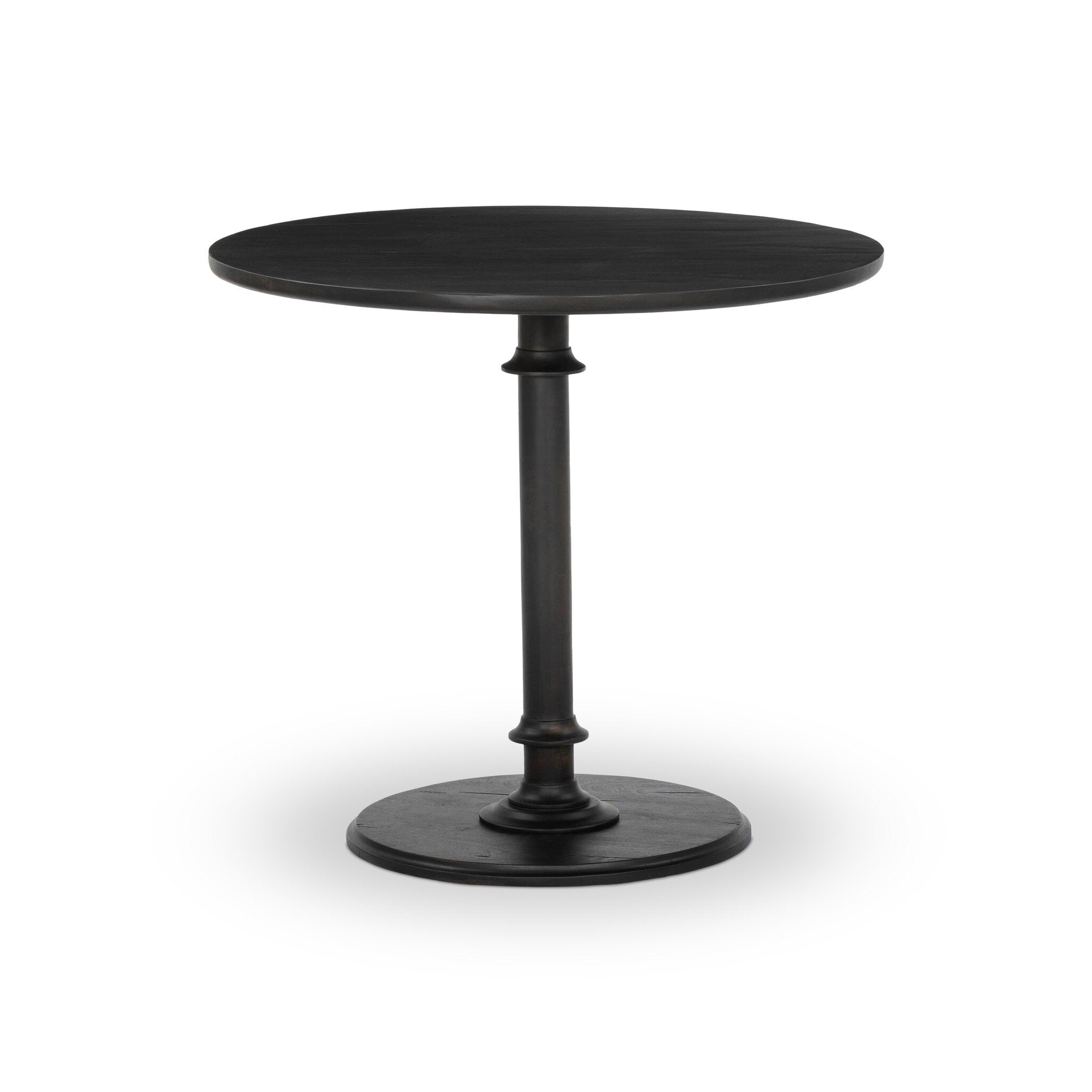 Barron End Table FURNITURE - end table Four Hands Dark Reclaimed