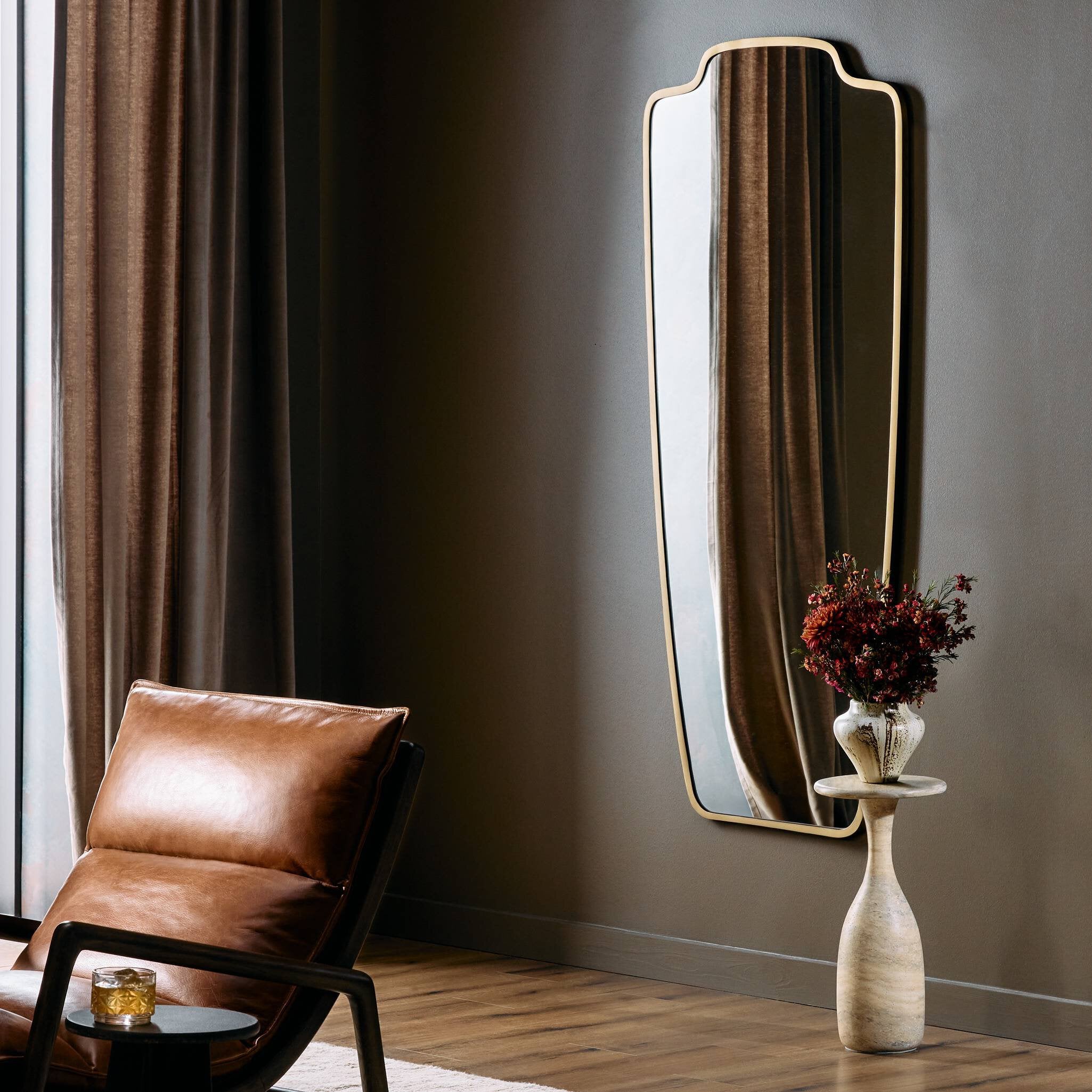 Vault Mirror MIRROR - wall mirror Four Hands