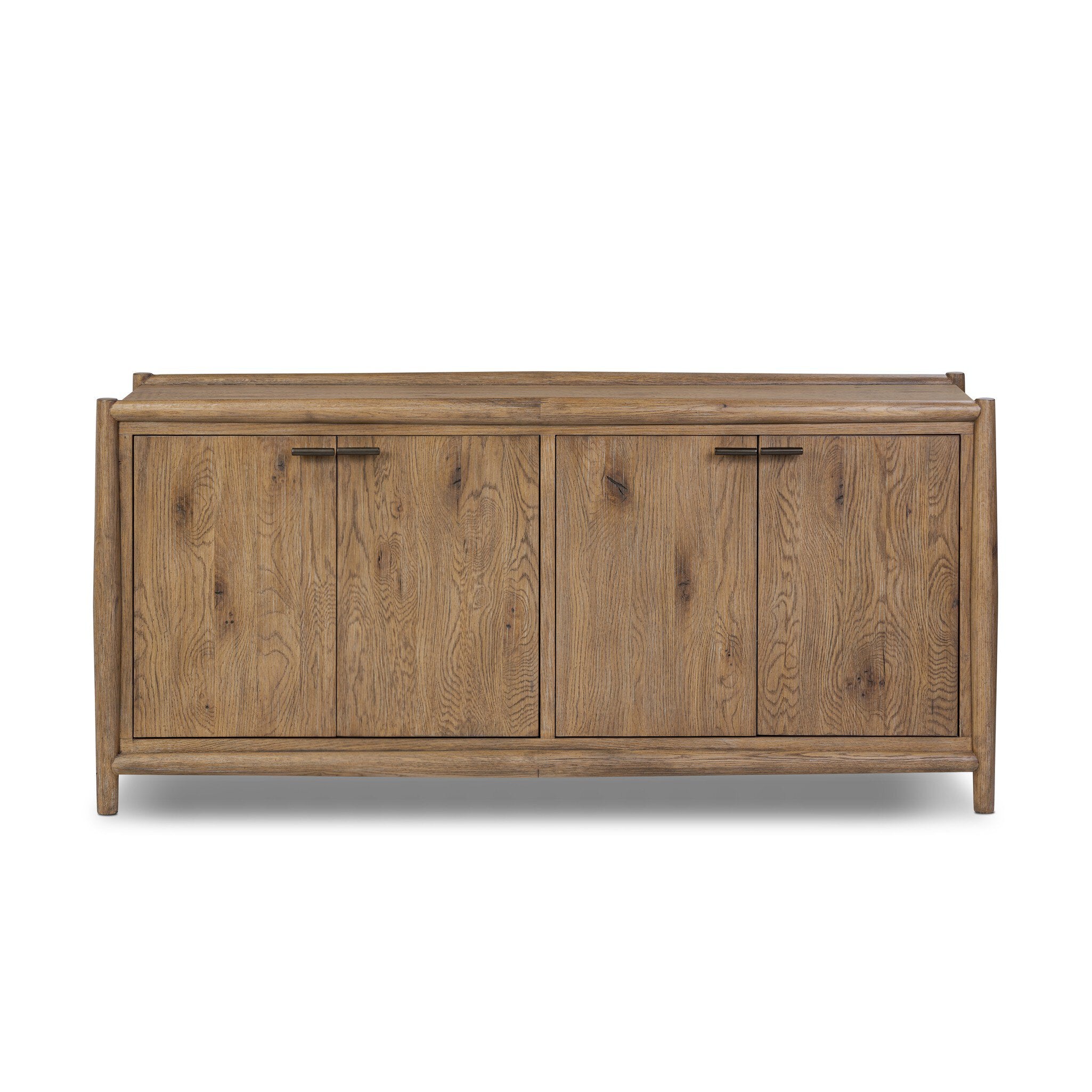 Glenview 4 Door Sideboard FURNITURE - sideboard Four Hands Weathered Oak