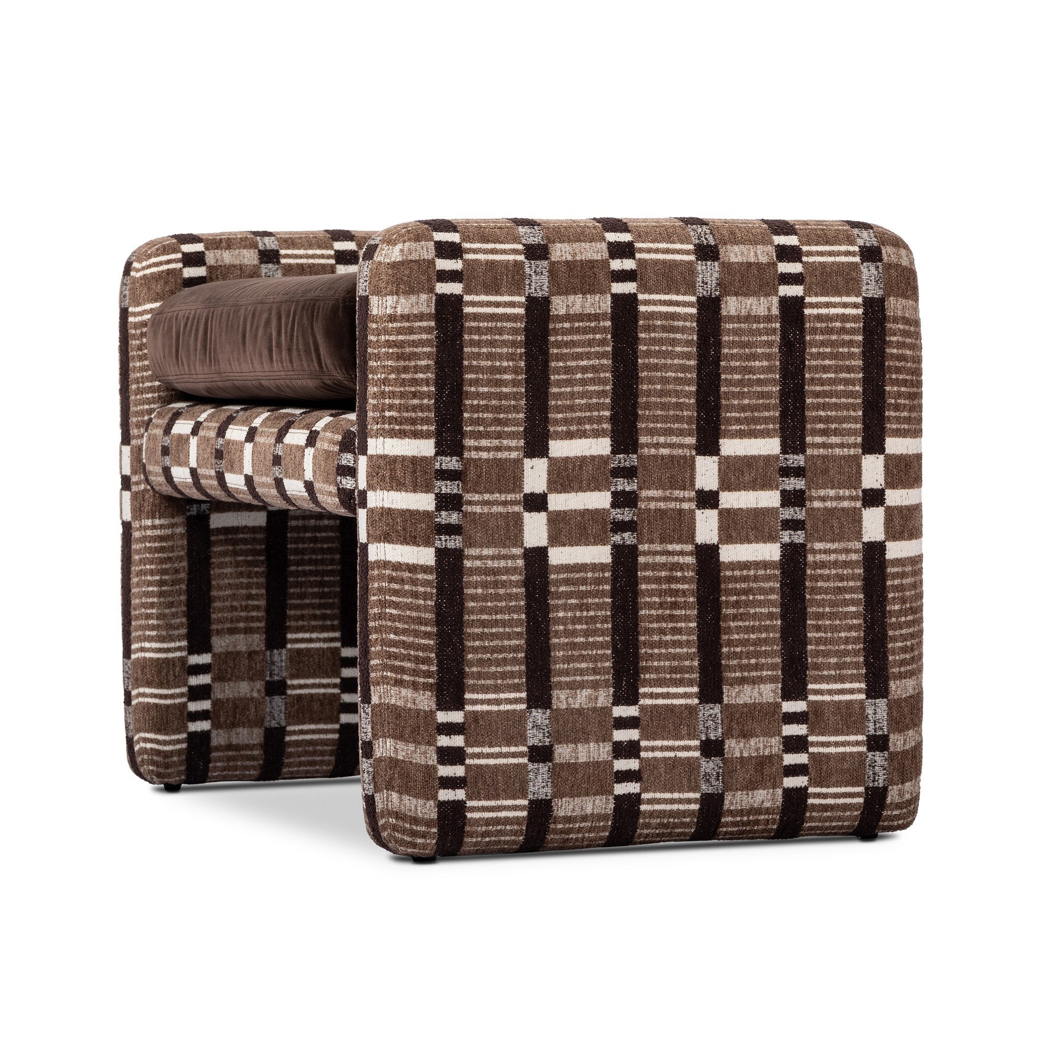 Serena Ottoman FURNITURE - ottoman Four Hands