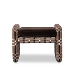 Serena Ottoman FURNITURE - ottoman Four Hands Sandhill Cocoa