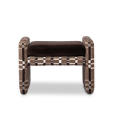 Serena Ottoman FURNITURE - ottoman Four Hands Sandhill Cocoa