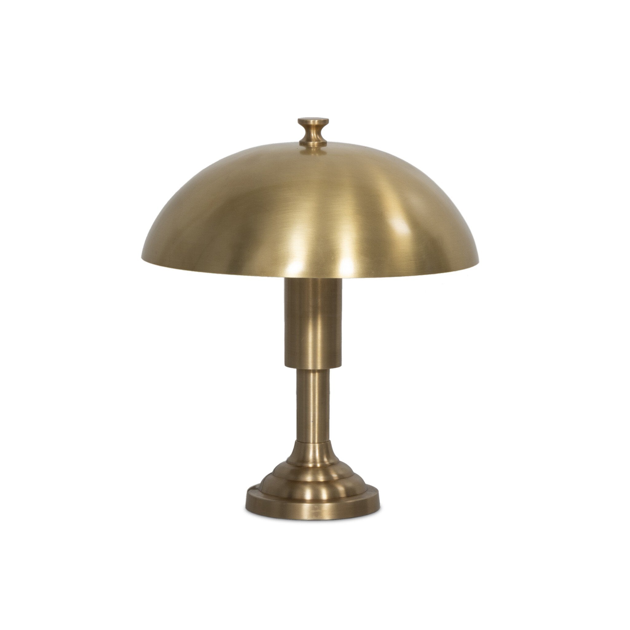 Trieste Table Lamp LIGHTING - table lamp Four Hands Raw Brass