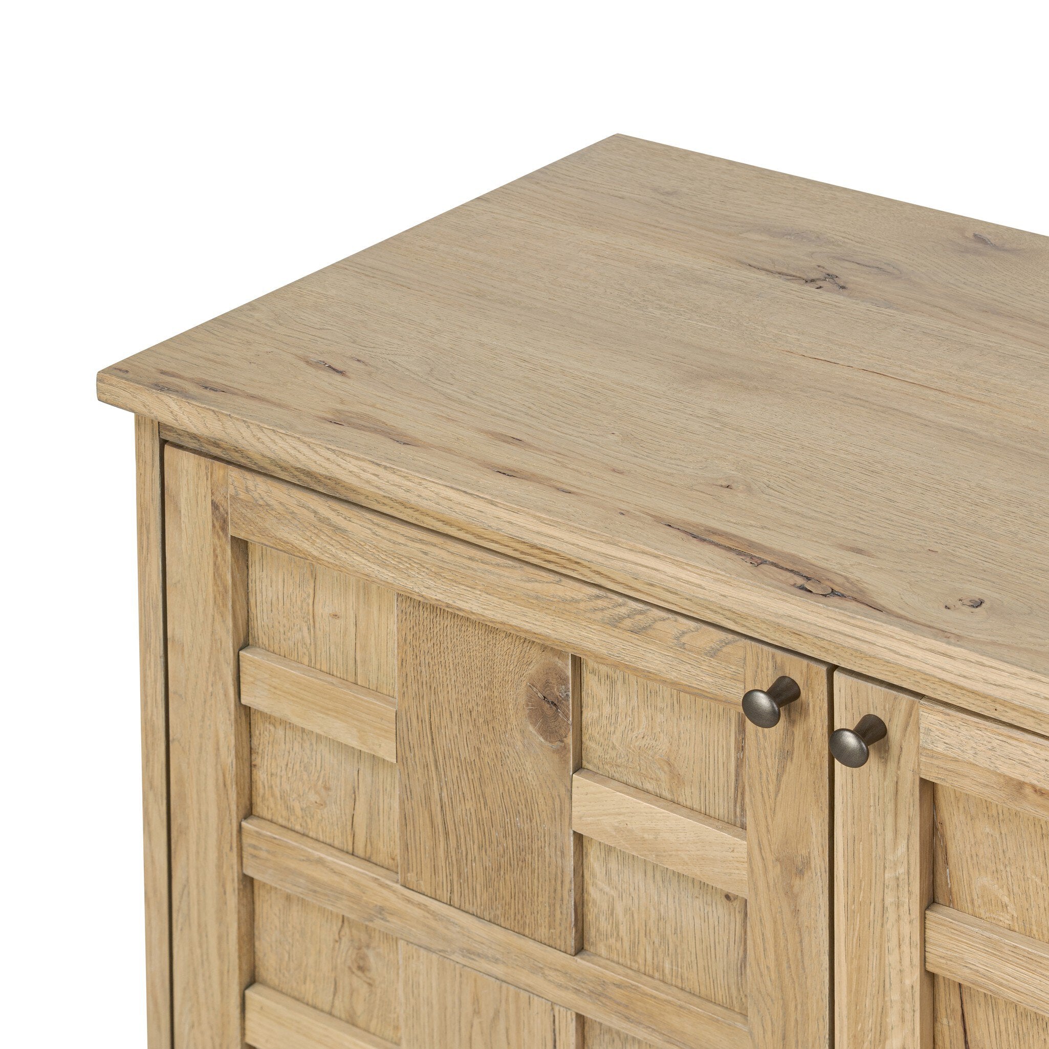 Alessio Media Console FURNITURE - console table Four Hands