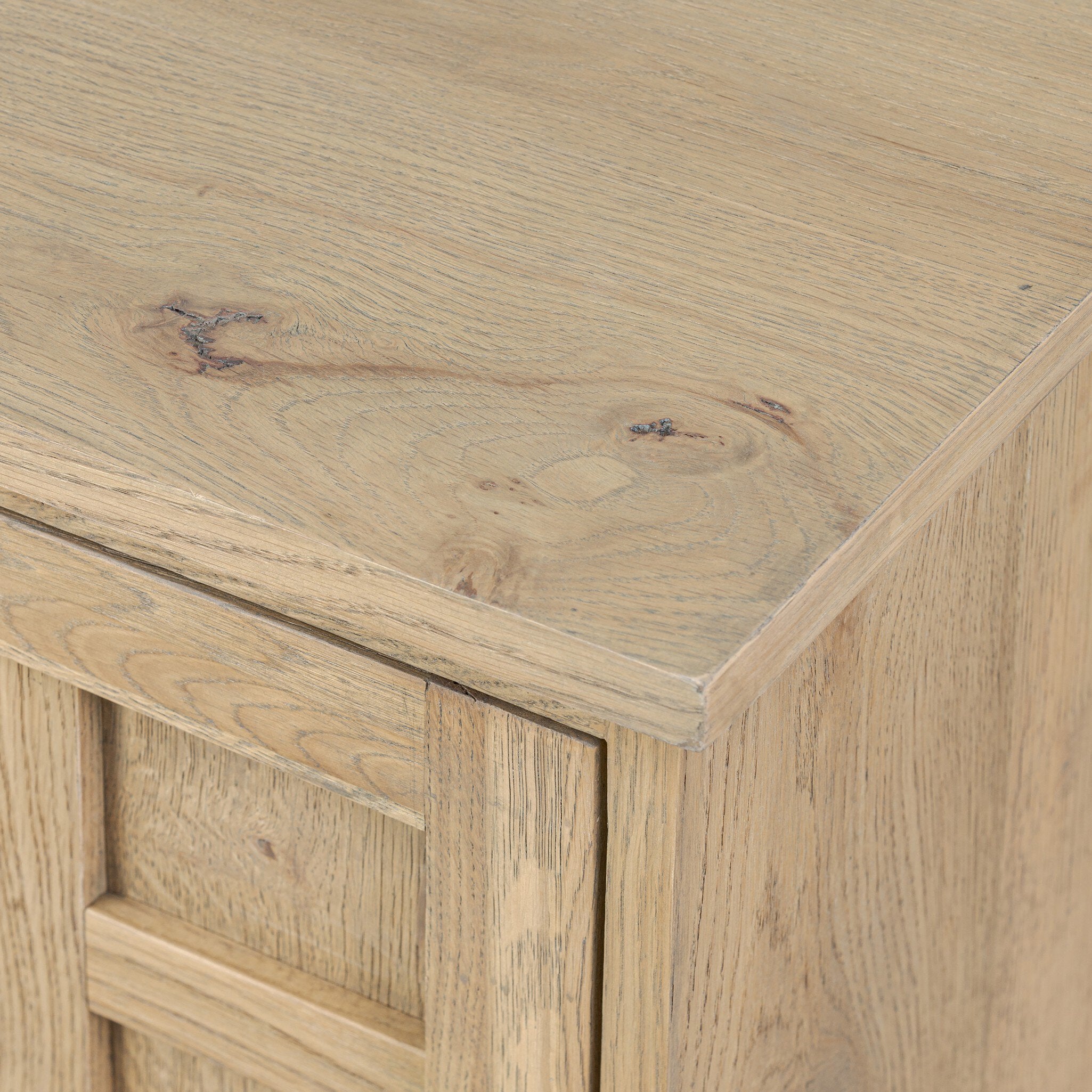 Alessio Media Console FURNITURE - console table Four Hands