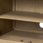Alessio Media Console FURNITURE - console table Four Hands