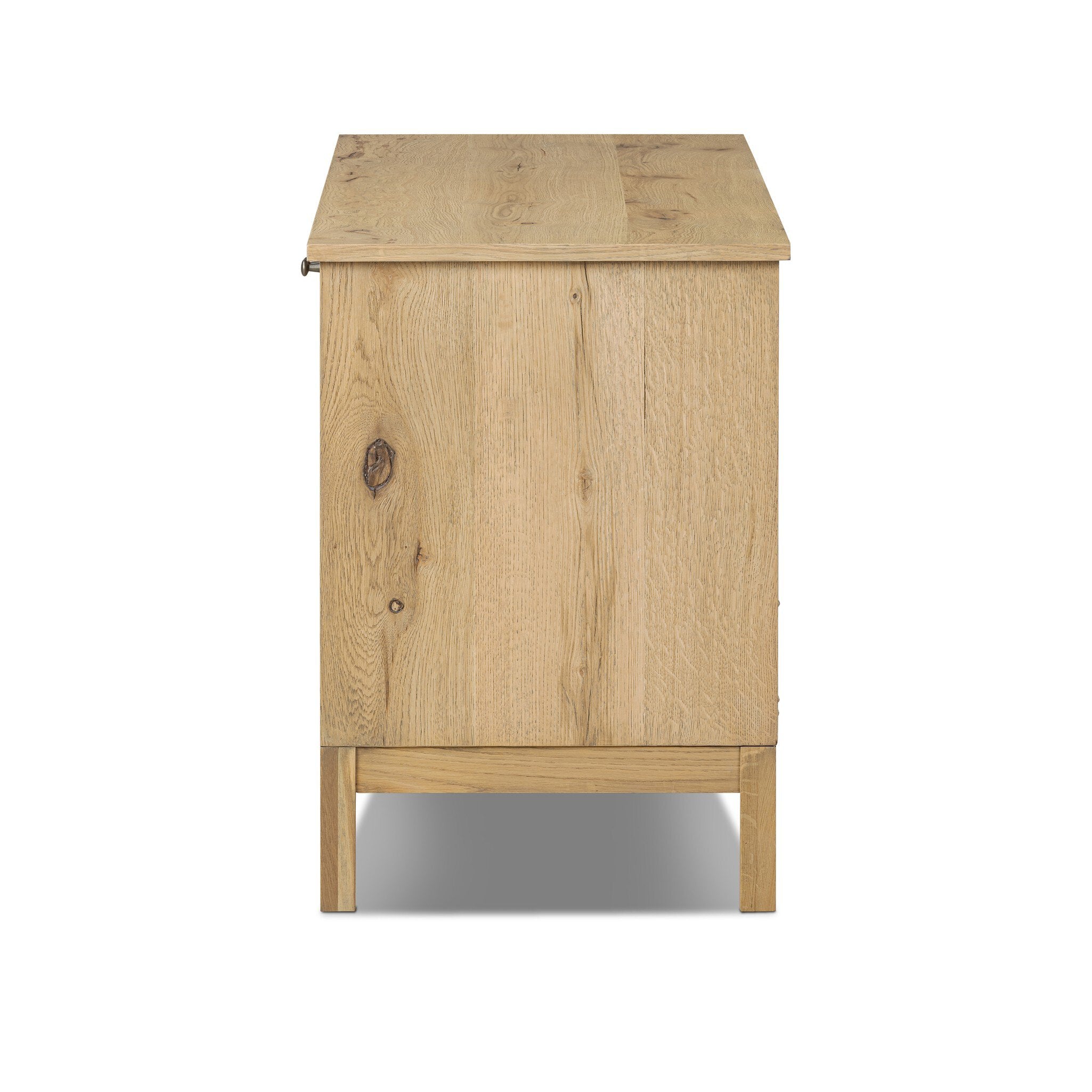 Alessio Media Console FURNITURE - console table Four Hands