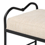 Leona Accent Stool FURNITURE - ottomans Four Hands